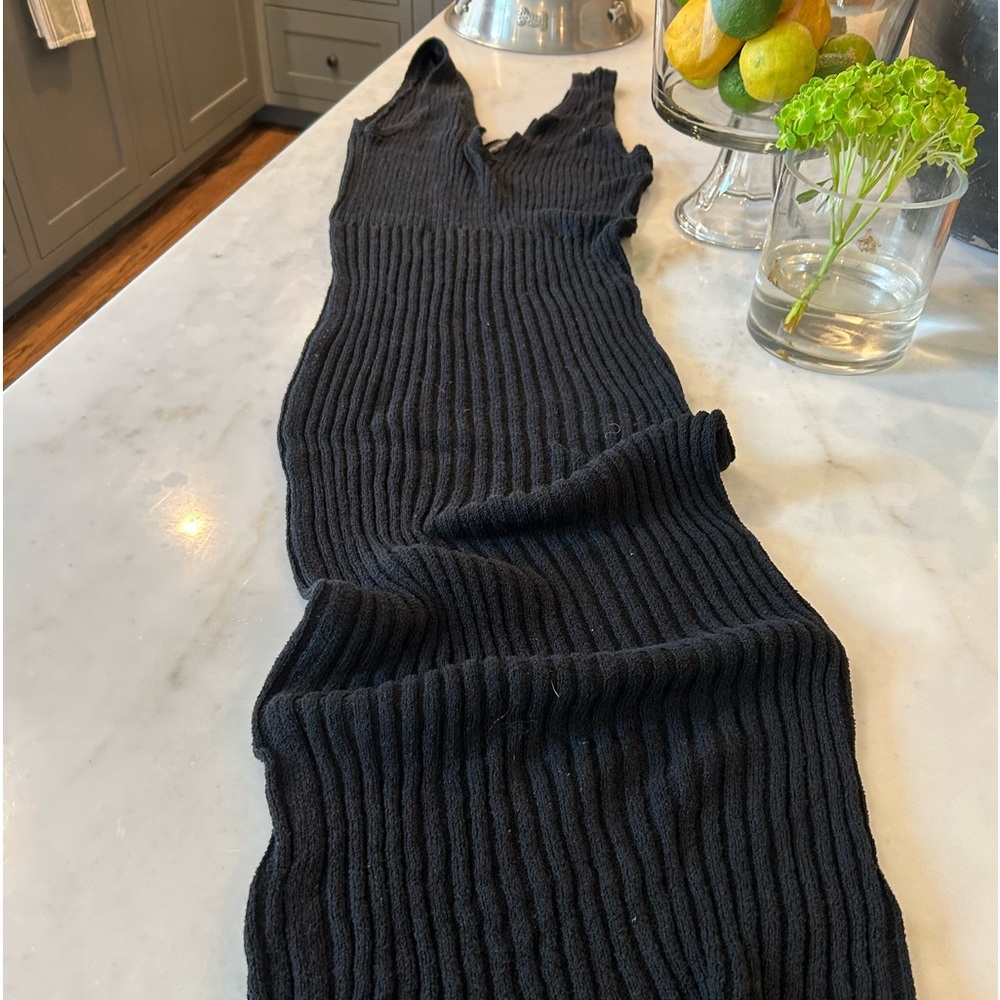 James Perse black knit dress.  Great condition